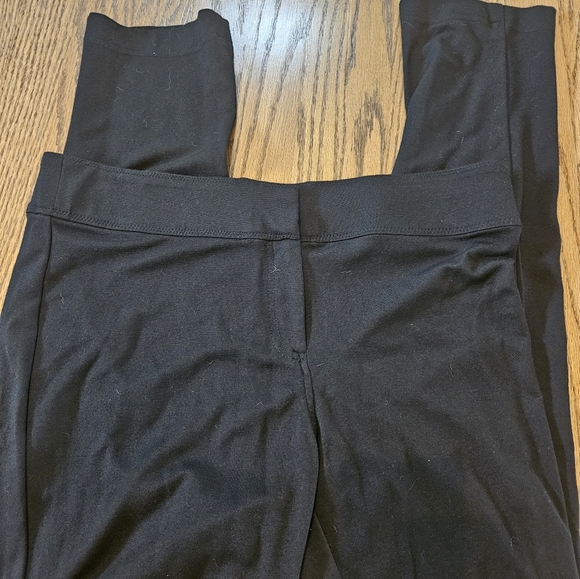 Laura ashley size 12 petite black dress pants super stretchy - Picture 3 of 8